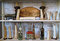 Part of our Knockaloe PoW Camp display, WWI