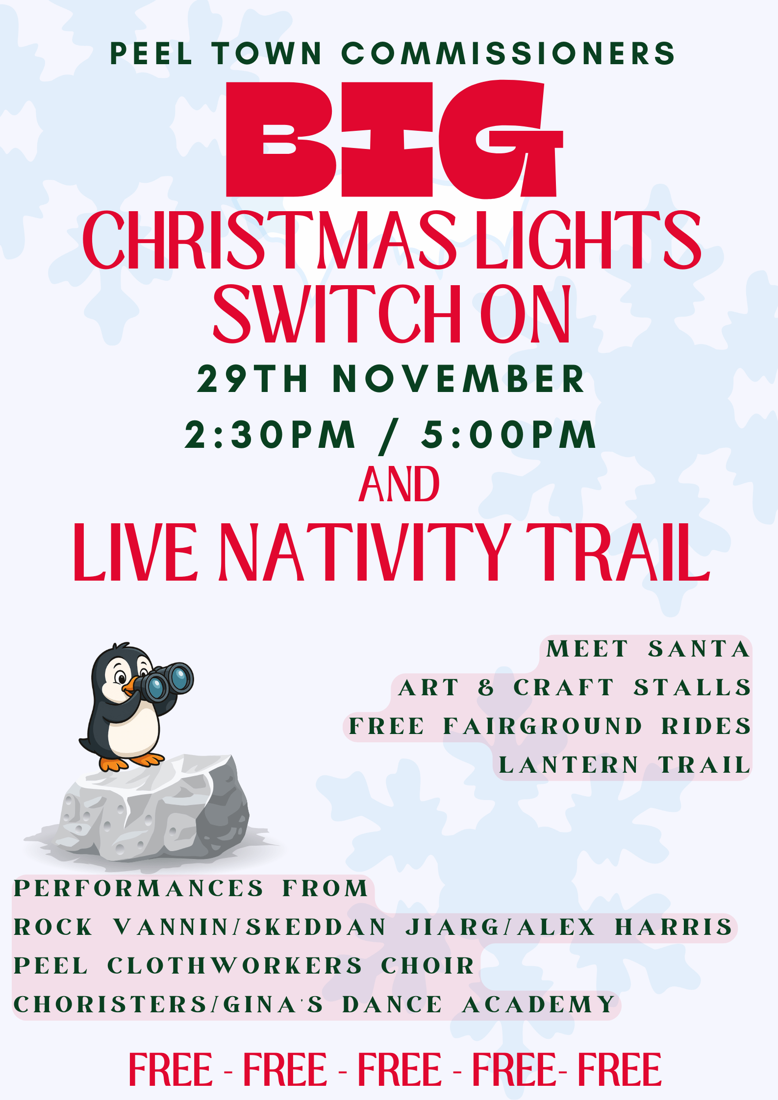 Christmas Lights Switch On